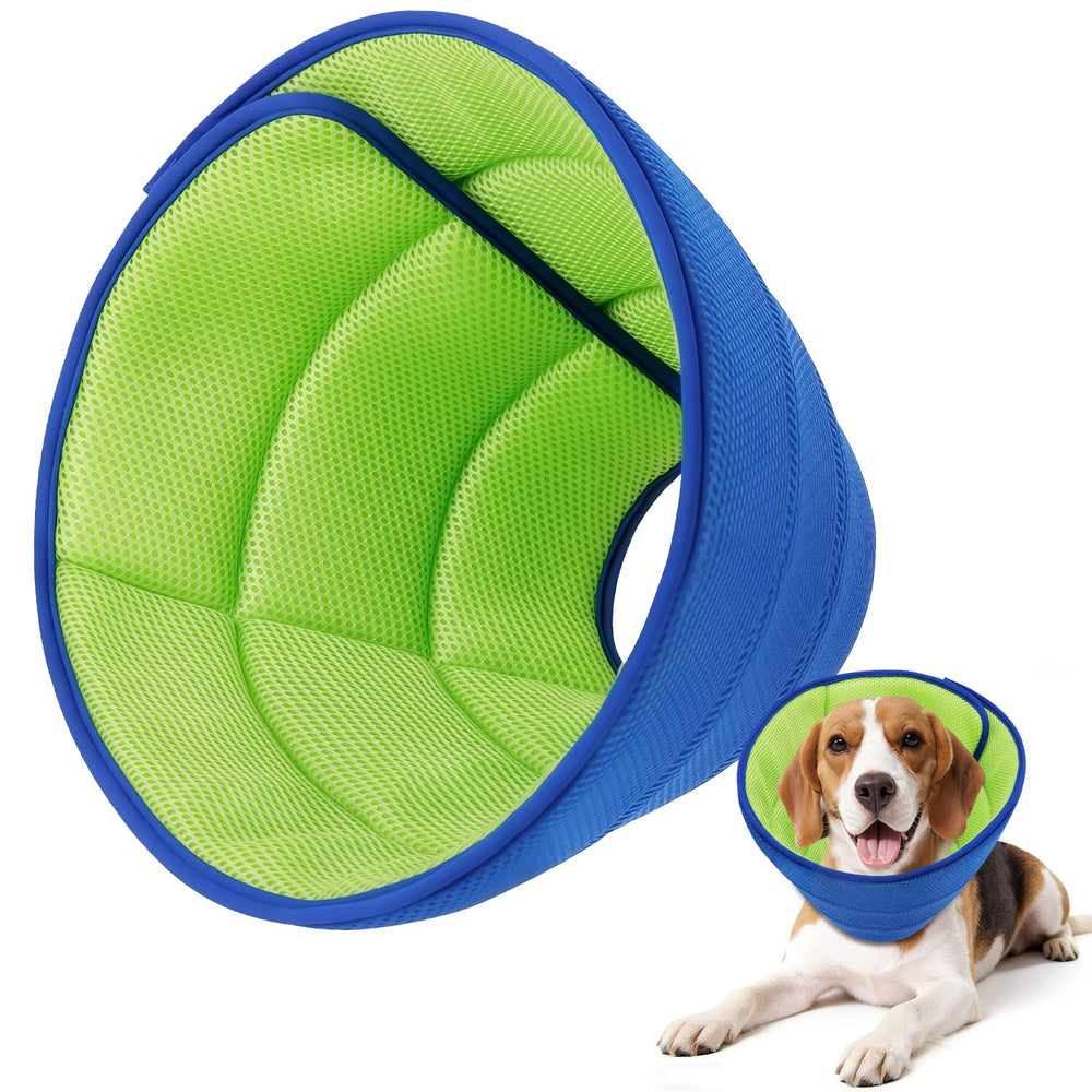 Tocora cône doux pour chien, vue latérale et confort durable.