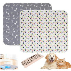 Tocualvoss tapis-education-chiot-pheromone guidant l’animal vers sa zone adaptée.