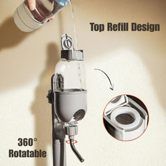 Remplissage par le haut sur la gourde TOKAYIFE 26oz pour réapprovisionnement rapide.