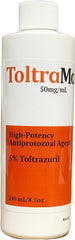 ToltraMax Toltrazuril en flacon, dosage facile pour chevaux, chiens et chats.