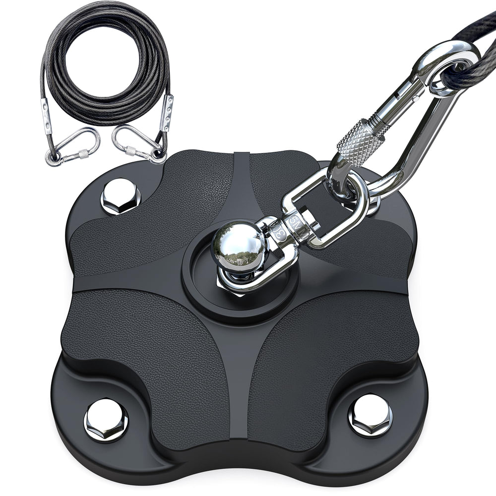 TOMBABY câble laisse chien 20ft pour liberté sécurisée sans emmêlement.