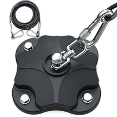 TOMBABY câble laisse chien 20ft pour liberté sécurisée sans emmêlement.
