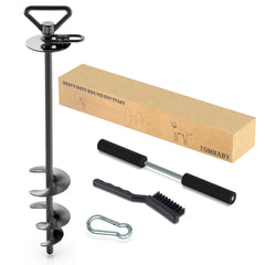 Piquet d’ancrage lourd en acier inox 304 de Tombaby, robuste et durable.