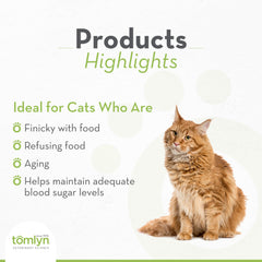 Tomlyn Nutri-Cal gel-chat-appetit : gel savoureux pouvant soutenir l'appétit des chats.