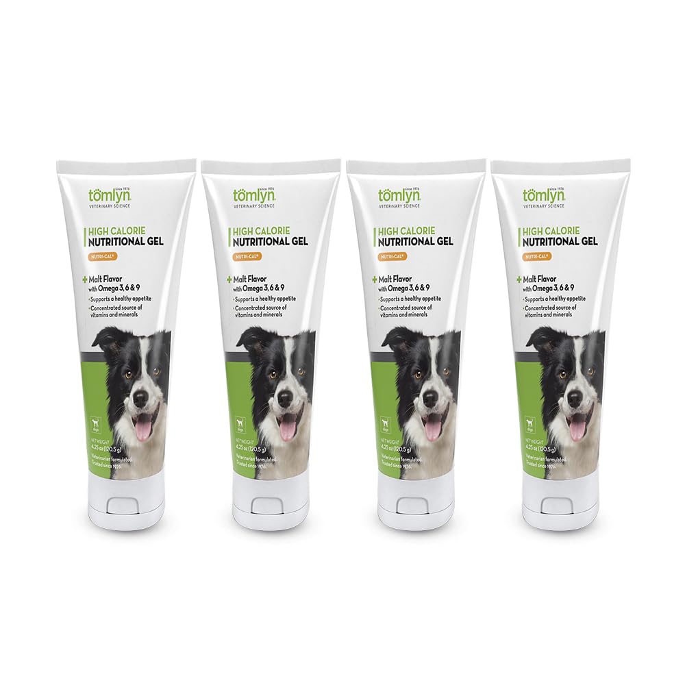 Tomlyn Nutri-Cal: application pratique du gel directement dans le tube.