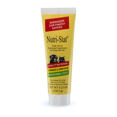 Emballage Tomlyn Nutri-Stat avec deux tubes, pratique à transporter.