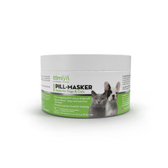 Pâte masque TOMLYN pour chat au bacon, facilite l administration des pilules.