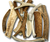 Top Dog Chews bois de cerf premium pour chiens, texture naturelle et durable.