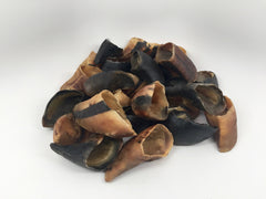 Top Dog Chews sabots-vache-usage-chiens: mâchage prolongé et distraction saine