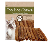 Top Dog Chews trachée de boeuf 12 pouces: texture naturelle pour l'hygiène dentaire