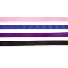 Top Performance Basic: boucles en nylon rose avec glissières translucides.