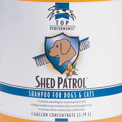 Top Performance Shampoing Dépoussage – massage sur le pelage pour peau apaisée et brillance.