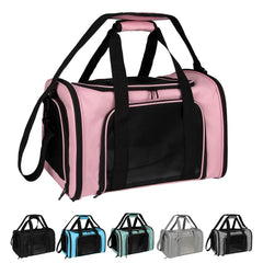 Top tasta carrier pour chat ou chien, à parois souples, transport confortable.