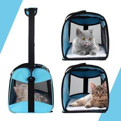 Top Tasta porteur-chat structure maille respirante et ventilation.