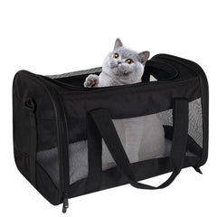 Top tasta sac transport chat avion approuvé sous siège pour voyages.