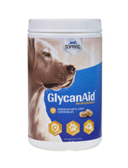 TopDog Health GlycanAid emballage et bouchée facile à donner pour articulations