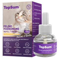 TopSum diffuseur chat avec recharge, ambiance apaisante.