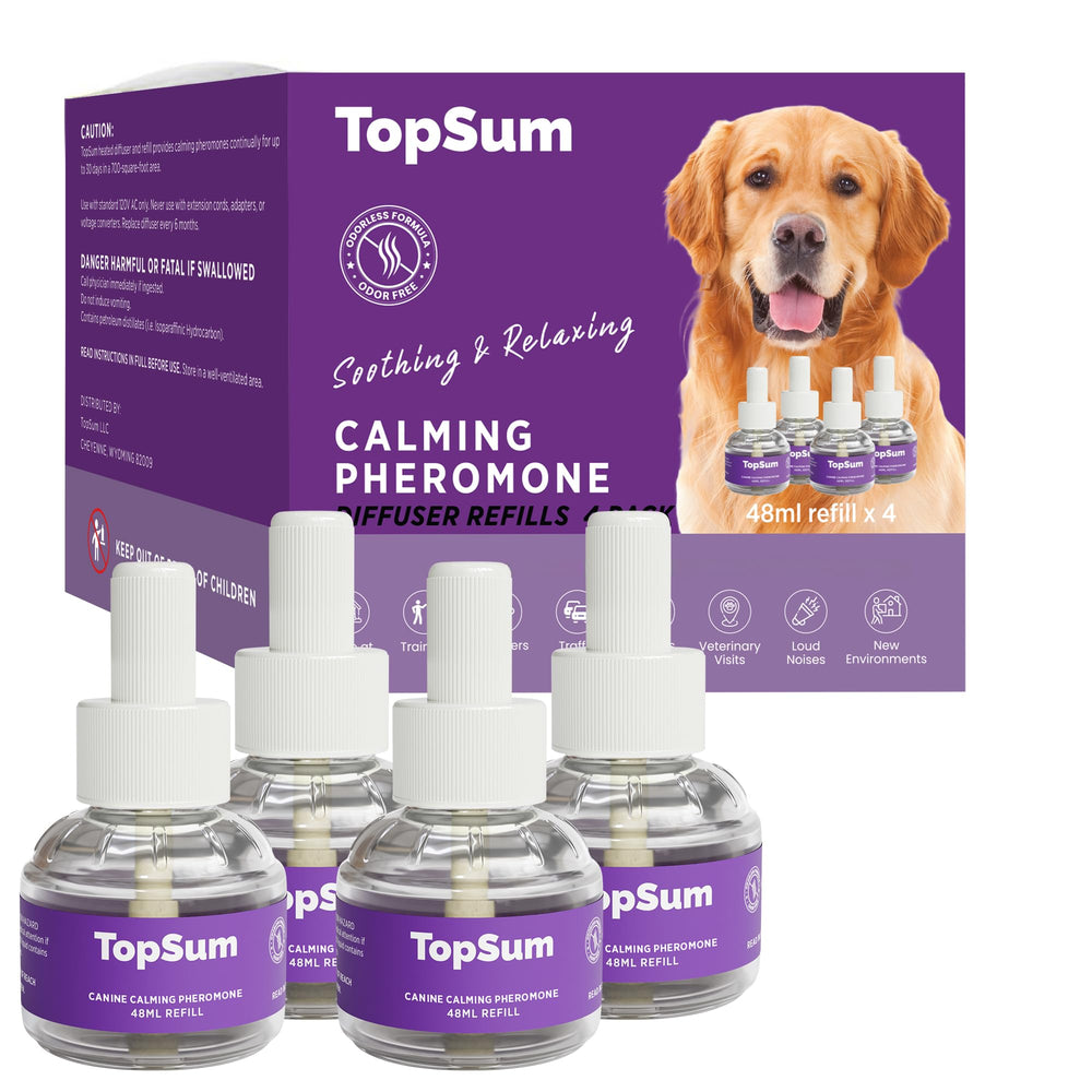 TopSum diffuseur apaisant pour chien, favorise le calme lors des séparations
