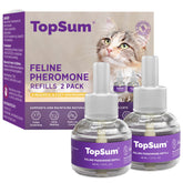 TopSum paquets-refils diffuseur chat calme ambiance sereine.