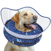 Collier donut gonflable Toptakeit pour chiens, protection post-chirurgie.