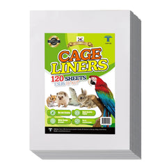 TORTO9 – feuilles doublure cage oiseaux 11x17, pratique et absorbante.