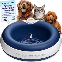Torus Pet distributeur d'eau automatique pour chiens, hydratation pratique et silencieuse.