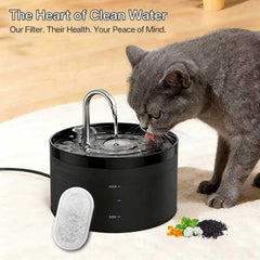 Filtre TOUDABBQ pour fontaine chat 108oz, eau plus pure et fraîche.