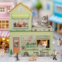 TOYSBOOM Grattoirs réversibles, quatre surfaces pour rayer et protéger meubles.