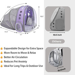 TOYSINTHEBOX sac-chat-chien extension-etendue pour plus d'espace et de confort