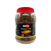 toyuto pellets flottants proteines pour poissons, alimentation pratique et rapide.