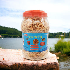 Toyuto pellets krill crevettes, haute teneur en omega-3 pour couleurs.