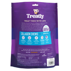 Friandises Treatly emballage pratique 15-unites pour sessions faciles.