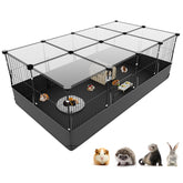 Cage Tresbro pour petit animal avec base impermeable et design robuste.