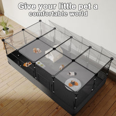 Cage Tresbro avec couvercle main libre pour un acces rapide.