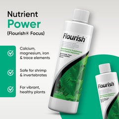 Aquarium planté utilisant le kit Trinity Treats Flourish et Flourish Excel.