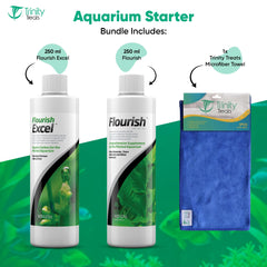 Bouteille Trinity Treats Flourish Excel Carbone Organique, source utile pour plantes aquatiques.