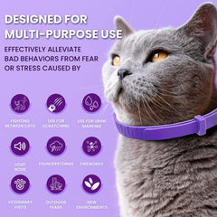 Mecanisme de securite a rupture sur le collier TriOak pour chat.
