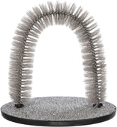 TRIXIE arche-massage-chat-gris: stimule le pelage doux et le bien-être du chat.