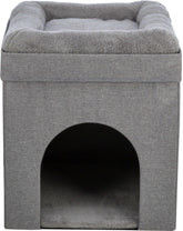 TRIXIE Crazy Cube avec surface sisal idéale pour griffes et jeux.