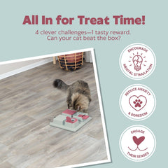 TRIXIE Poker Box favorise une alimentation lente et contrôlée.