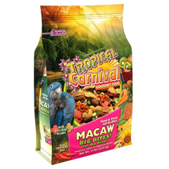 Tropical Carnival gros-becs-bouchées, texture croquante stimulant l appétit du cacatoès