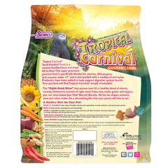 Tropical Carnival plus de 30 ingredients gourmets pour nutrition complete.