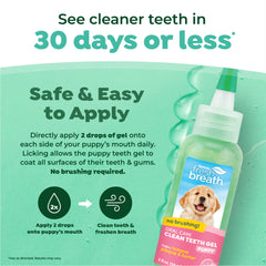 TropiClean dentifrice chien, texture gel — soin doux