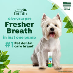 TropiClean nettoyage dents animaux – mousse efficace sans brosse.