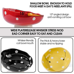 Bol chat TRUNDISAN bord large et lisse, moustaches protégées.