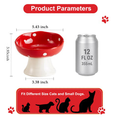 Bol chat TRUNDISAN haut ergonomique pour une alimentation fluide.