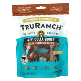 TRURANCH Os en collagène Bully – Morceau appétent pour un éventuel soutien des articulations.