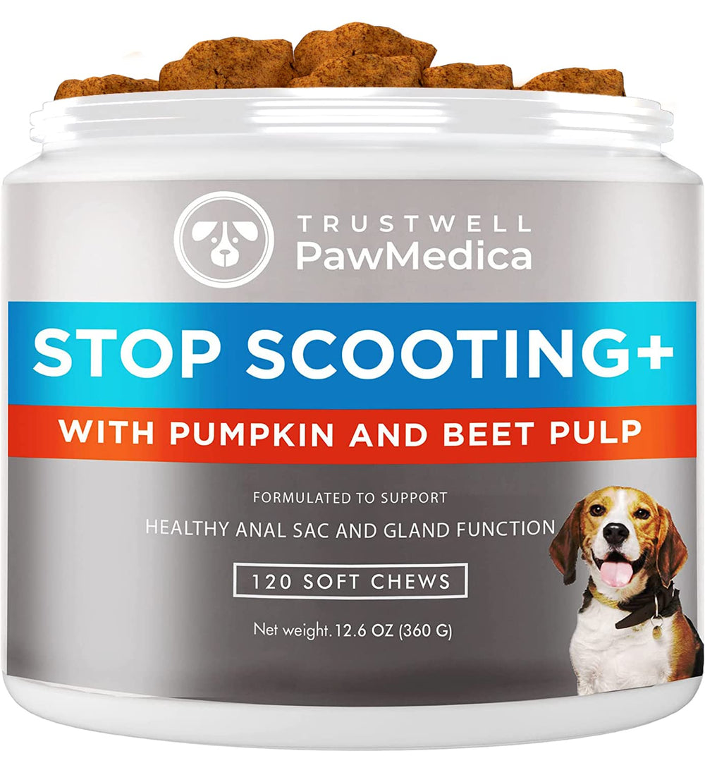 TrustWell PawMedica emballage des friandises, pratique et quotidiennement utilisé.