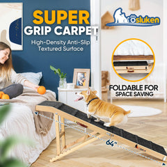 Rampe pliante Tsukiko, rangement et transport faciles