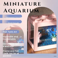 Gravier décoratif pour aquarium Tsxurepaw apportant texture et couleur.